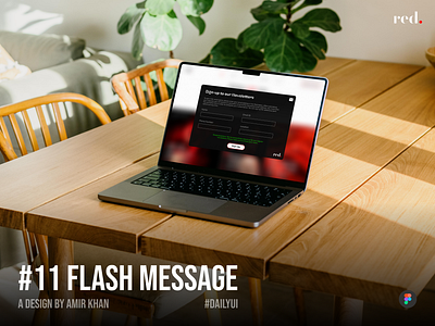 #11 Flash Message - DailyUI dailyui figma flash message graphic design mockup ui ui design ui ux wesbite