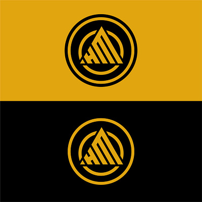 A + M LOGO MONOGRAM TRIANGLE logo logosale monogram