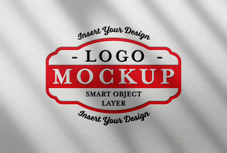 Free Color Logo Mockup PSD by MockupTree on Dribbble