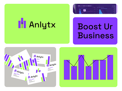 Anlytx analytics branding business dashboard graphic design logo ui