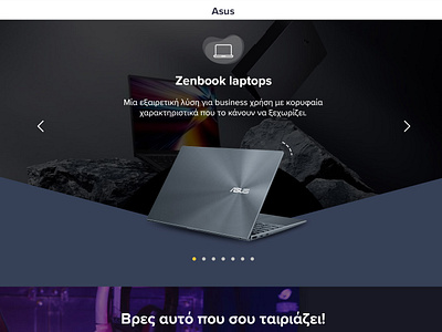 Asus Products asus athens branding design gaming landing page laptops minimal rog ally ui ux