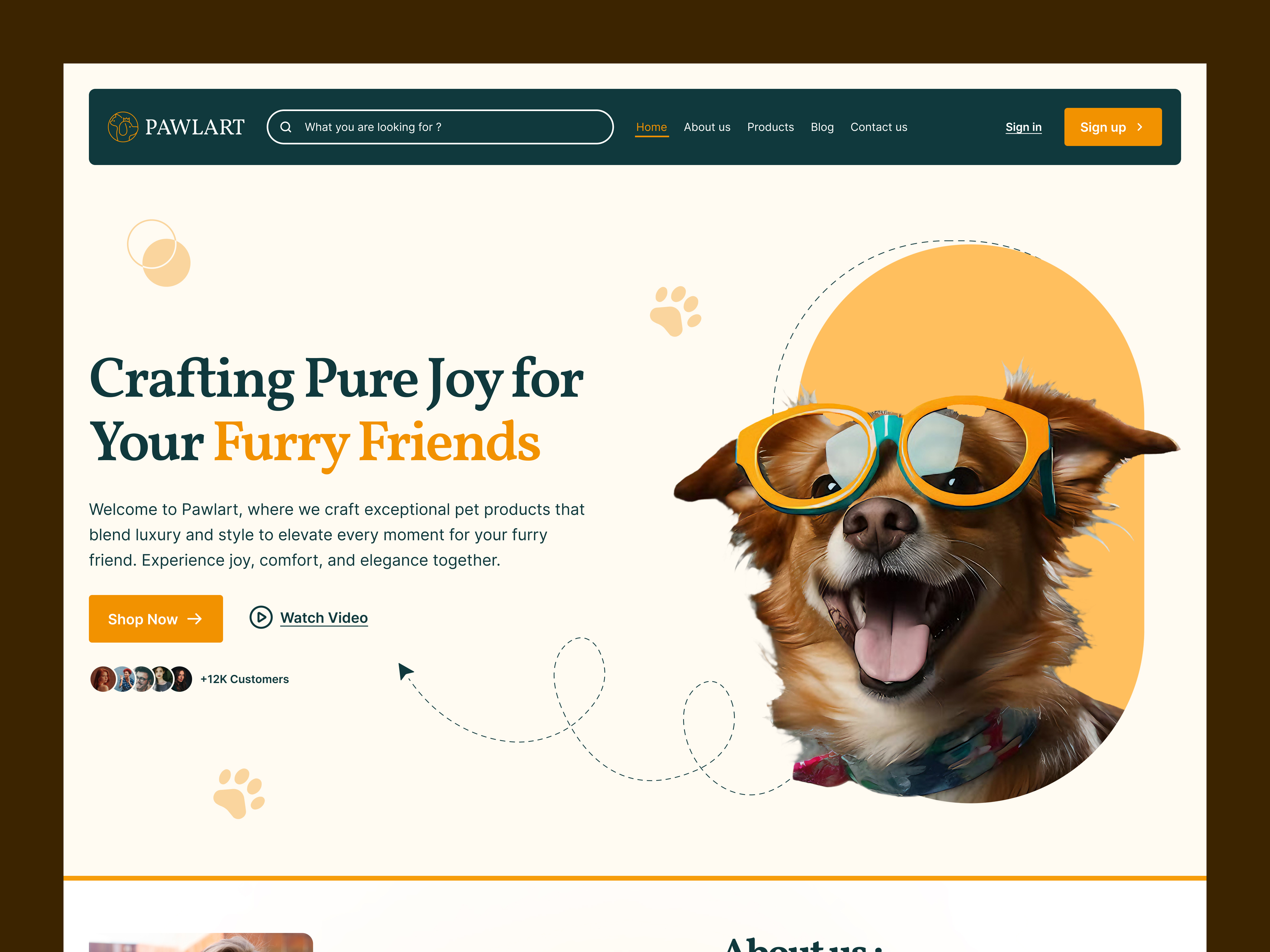 Example of UI/UX Design