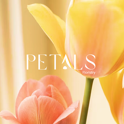 Petals Floristry-Logo Design | Packaging branding floral shop branding graphic design illustration logo logo design packaging