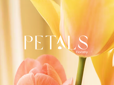 Petals Floristry-Logo Design | Packaging branding floral shop branding graphic design illustration logo logo design packaging