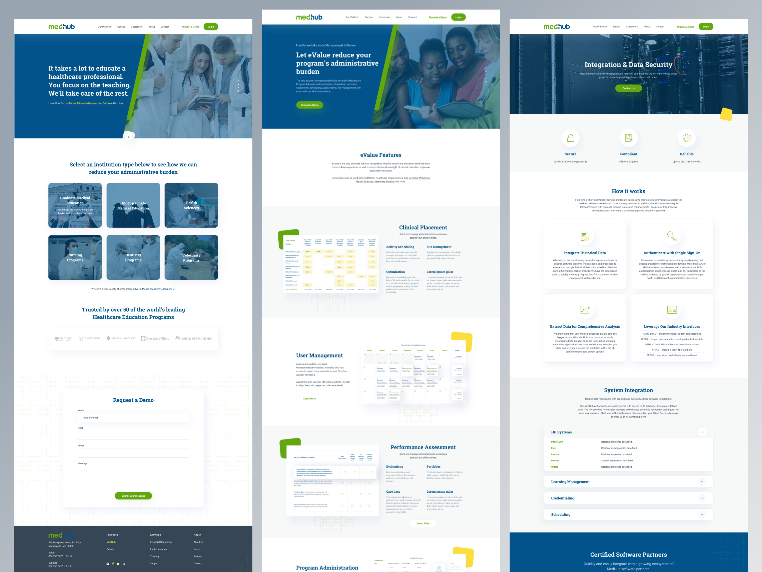 Example of Medical / Healthcare Website (20 Pages)