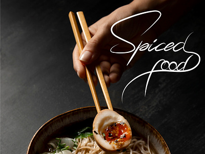 A hand-written logo for the Asian food restaurant branding food logo designer logo logo design logo designer logo food logo restaurant logotype business