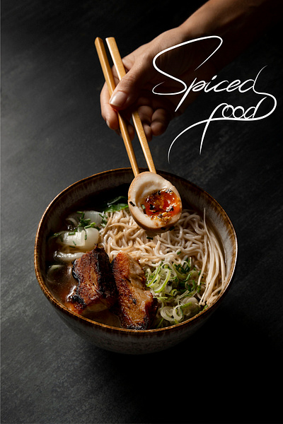 A hand-written logo for the Asian food restaurant branding food logo designer logo logo design logo designer logo food logo restaurant logotype business