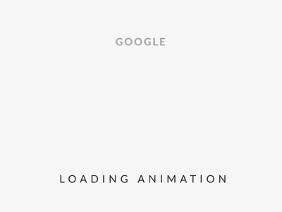 MINIMAL LOADING ANIMATION 2d aftereffects animation google loading animation microsoft minimal motion graphics vectoe