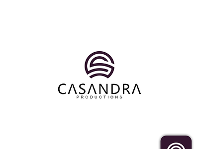 CASANDRA PRODUCTIONS app branding design graphic design illustration logo typography
