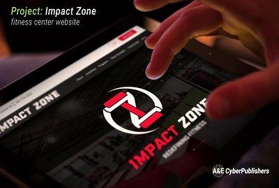 Impact Zone branding graphic design web design website design