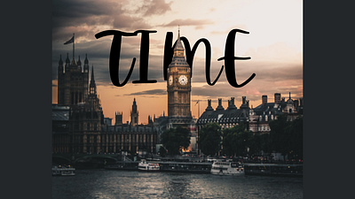 London-Time art behance design dribbble london photography photoshop time