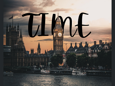 London-Time art behance design dribbble london photography photoshop time