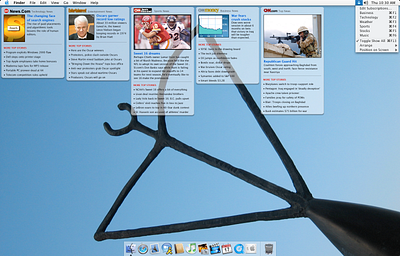 Atlantis (MacOS X Dashboard) dashboard mac os x widgets