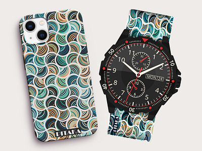 Pitaka summer vibes printful design custom design custom watch design phone case pitaka summer vibes vibes