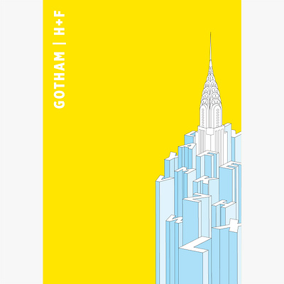 Gotham | H + F graphic design
