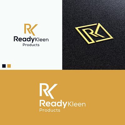 Ready Kleen logo design branding latterlogo logo logodesign monogram logo