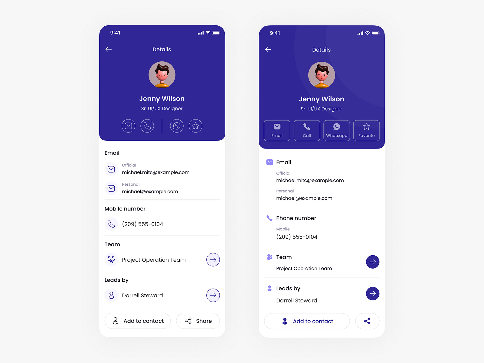 Profile details screen UI design by Jahidul Anik on Dribbble