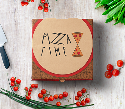 Logo design for a pizzeria