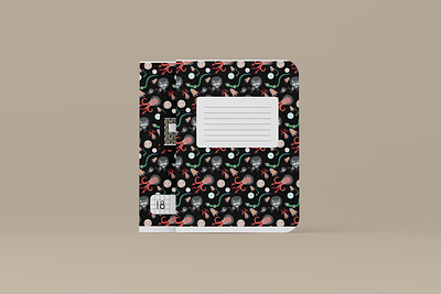 Notebook design design graphic design notebook pattern visual