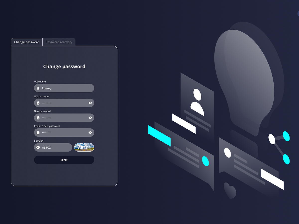 Browse thousands of Change Password images for design inspiration ...