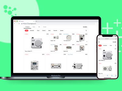 Sleek E-Commerce Gadget Brand Website 📱💻 e commerce store ui design ui website ui