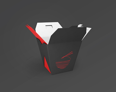 Logo for an Asian cuisine restaurant asian cuisine black logo noodles red restaurant