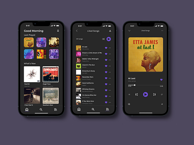 Music Player App app figma graphic design ui uiux web