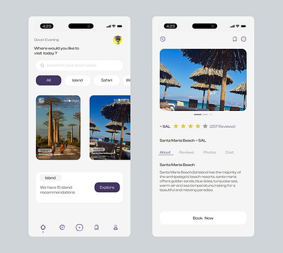 Travel App Ui