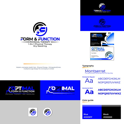 Logo Form & Function branding branding design logo motion graphics vector