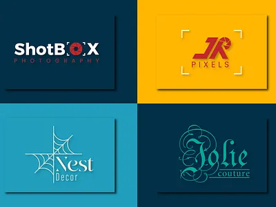 Logofolio 1.0 brand identity branding design graphic design illustration logo minimalist photoshop typography vector