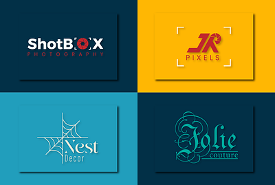 Logofolio 1.0 brand identity branding design graphic design illustration logo minimalist photoshop typography vector