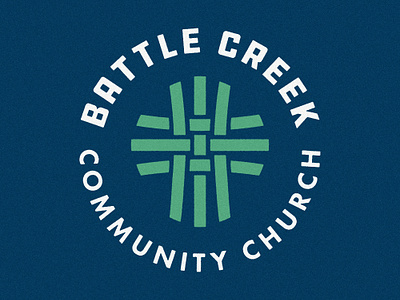 Battle Creek Community Church brand design branding church church branding church logo custom icon icon logo logo design merch design rebrand typography