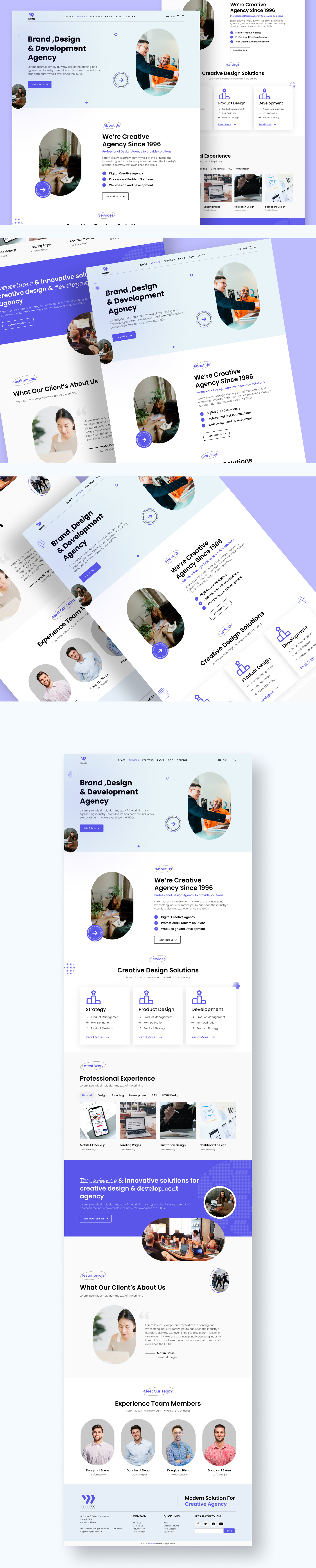 SAAS Landing Page branding designing graphic design illustration landing page saas saas landing page design ui ui design uiux user experience user interface ux design web website design