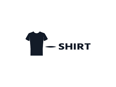 T - Shirt negative space logo agency logo logo logo design personal logo shirt t shirt