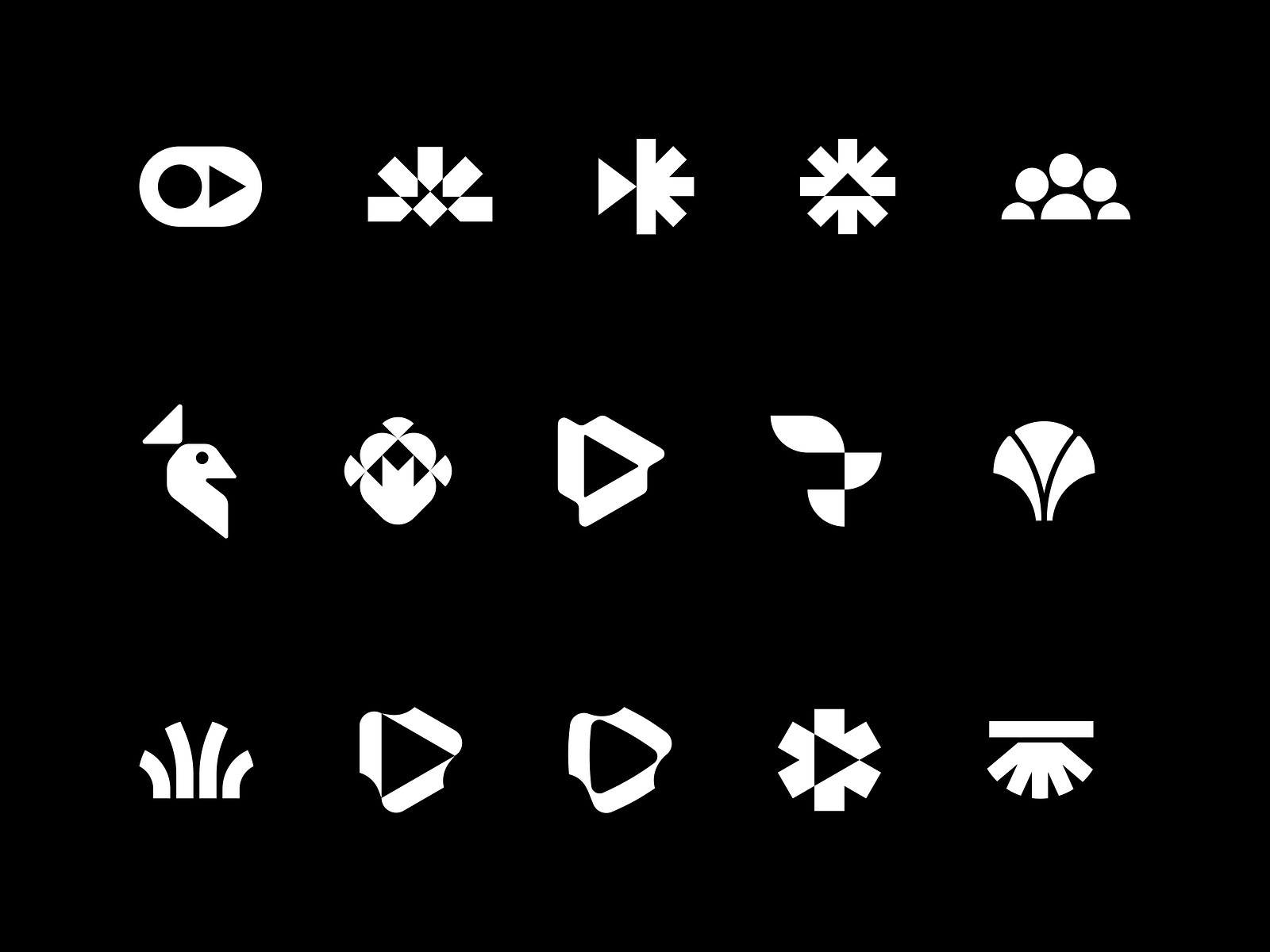 Tavus Logo Concepts by Dennis Pasyuk for Unfold on Dribbble