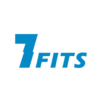 7fits | Logo design 7 app branding design graphic design illustration logo logodesign typography ui ux vector