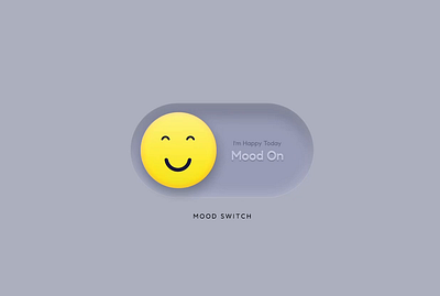 Mood Switch Animation animation figma mobileapp switch toggle ui