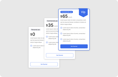 Daily UI: Pricing cards cards components dailyui design figma price pricing cards ui