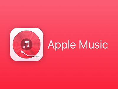 Apple Music - App icon redesign concept #22 app branding design graphic design illustration logo mobile product design typography ui ux vector webdesign