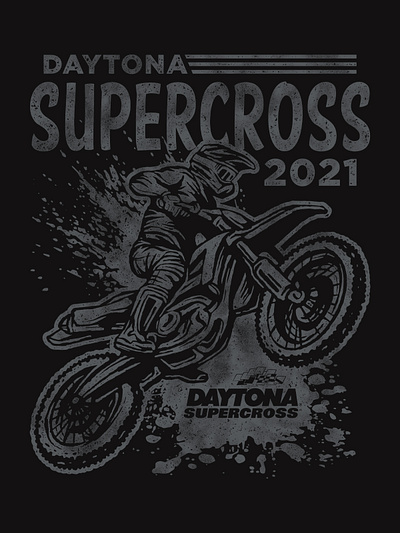 Daytona Supercross Illustration branding design graphic design illustration vector