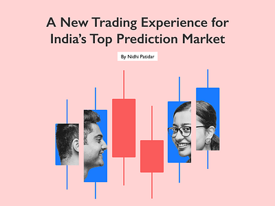 🍀 New Blog on Redesiging India's Top Opinion Trading App case study charts market prediction trading usability user experience