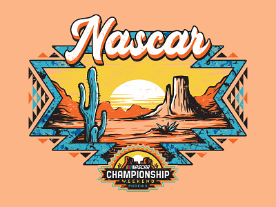 Nascar Championship Weekend Ladies Illustration branding design graphic design illustration vector