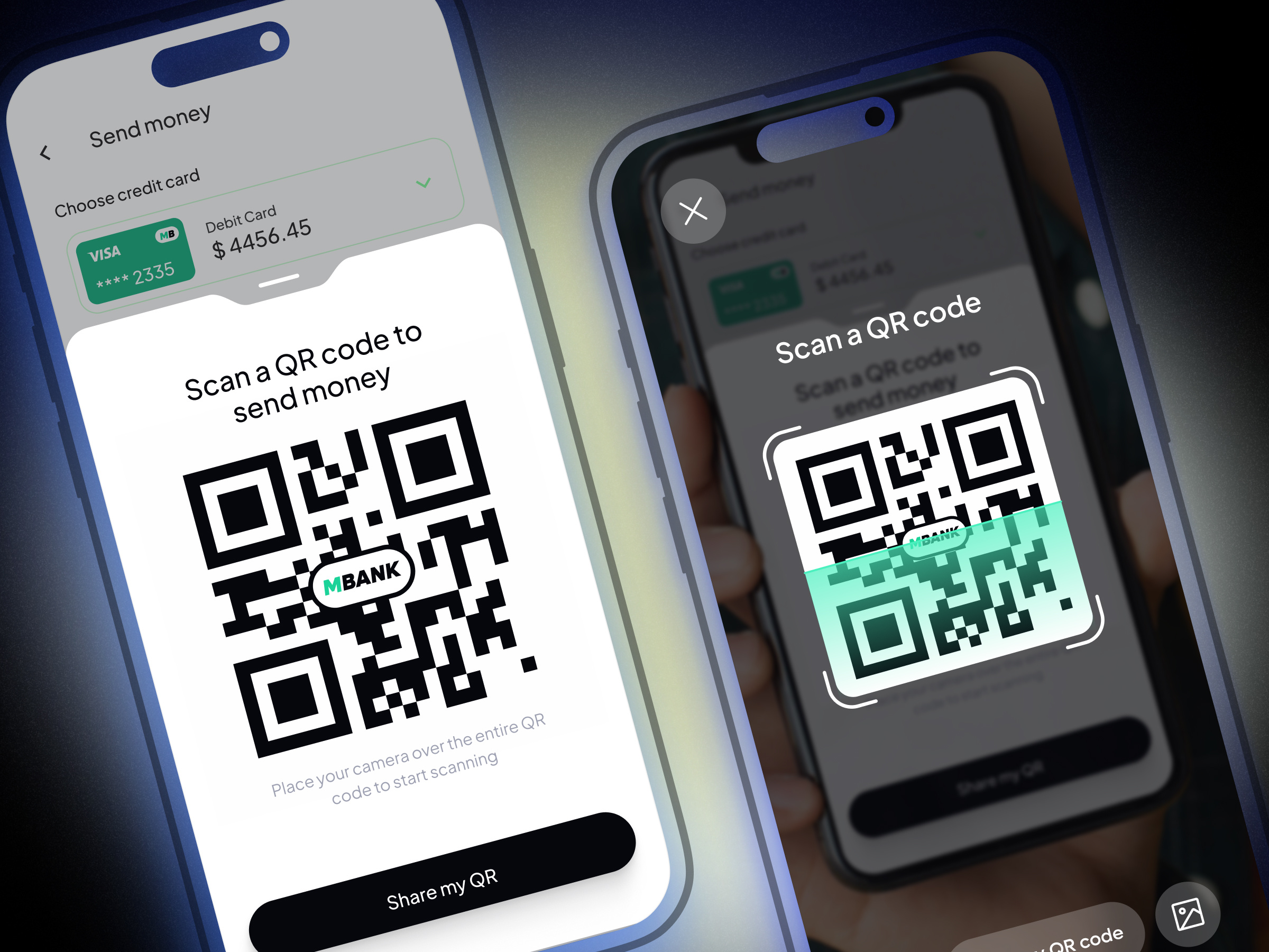 Daily UI #41 - QR code screen by Veronica K on Dribbble