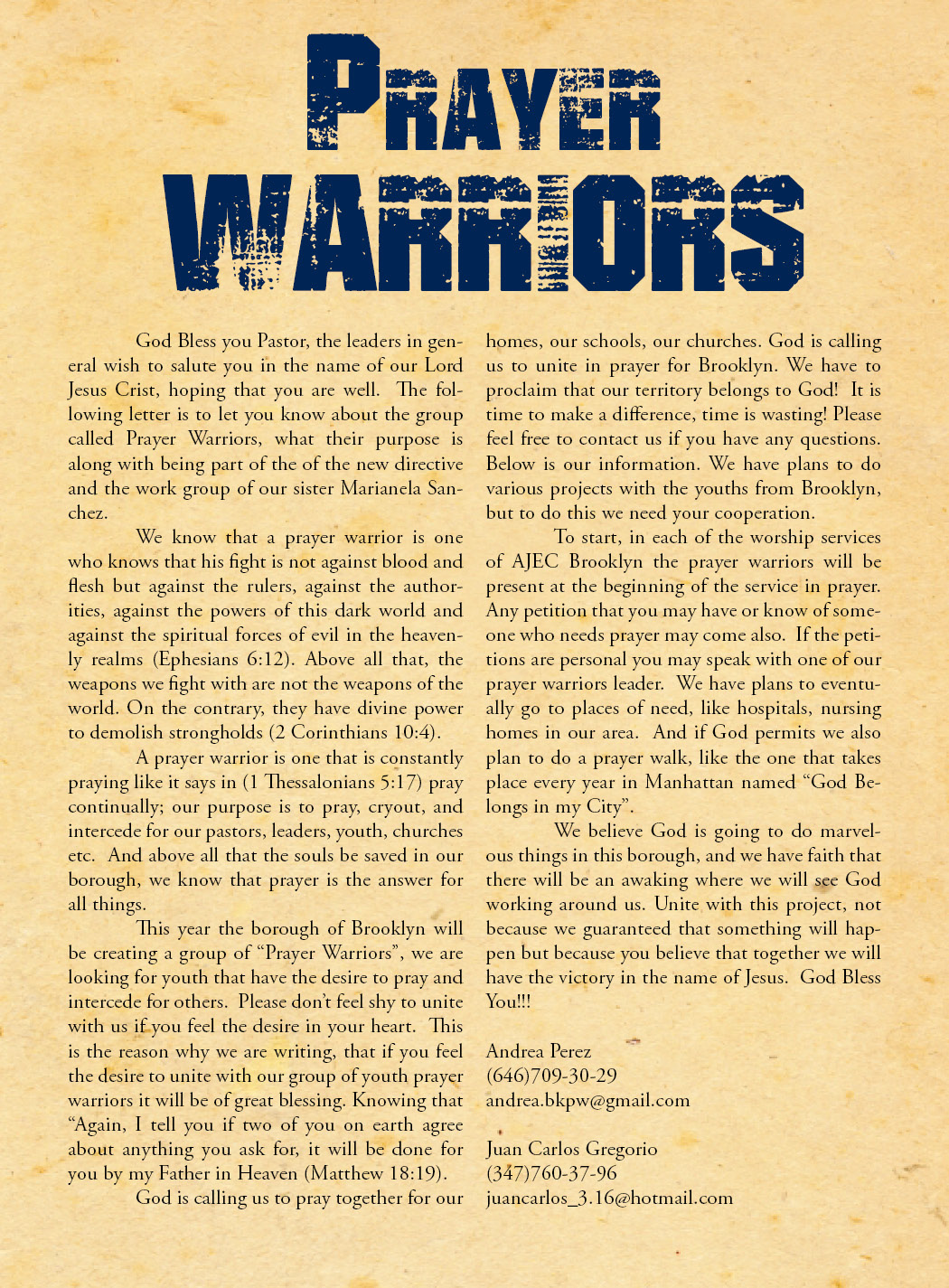 Example of Custom Newsletter Design 