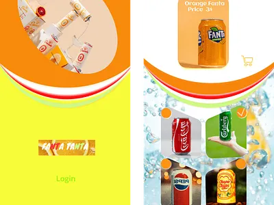 FanTa TanTa App app design drink app drink app design fanta tanta app figma figma app ui ui ap design ui app design ui drink app uiux app design uiux design