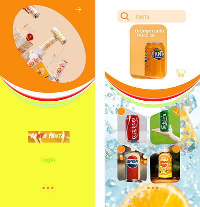 FanTa TanTa App app design drink app drink app design fanta tanta app figma figma app ui ui ap design ui app design ui drink app uiux app design uiux design