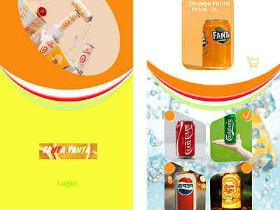 FanTa TanTa App app design drink app drink app design fanta tanta app figma figma app ui ui ap design ui app design ui drink app uiux app design uiux design