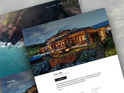 LVH website branding design realestate vacation web