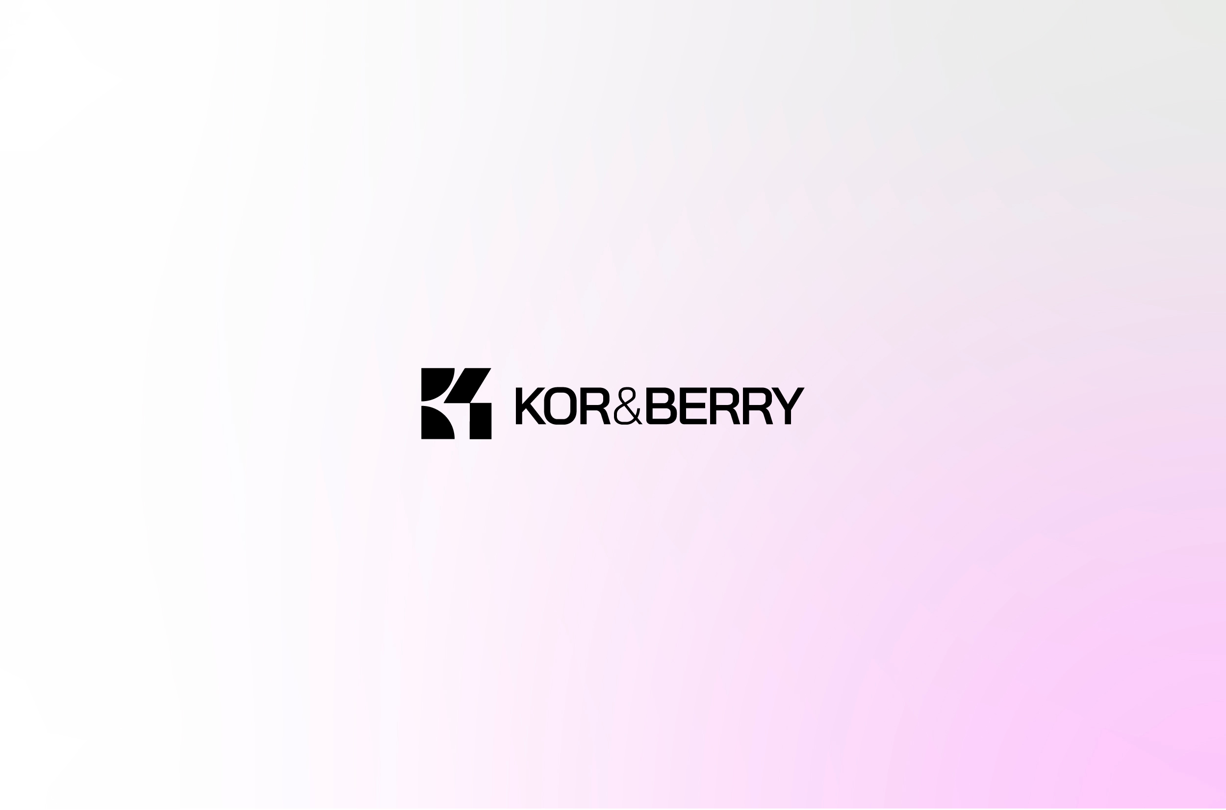 Kor & Berry branding design graphic design illustration korberry logo typography