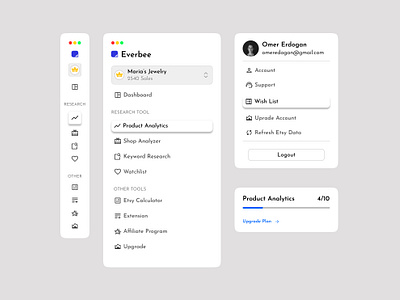 Dashboard and Profile Design. ui ux figma design dashboard